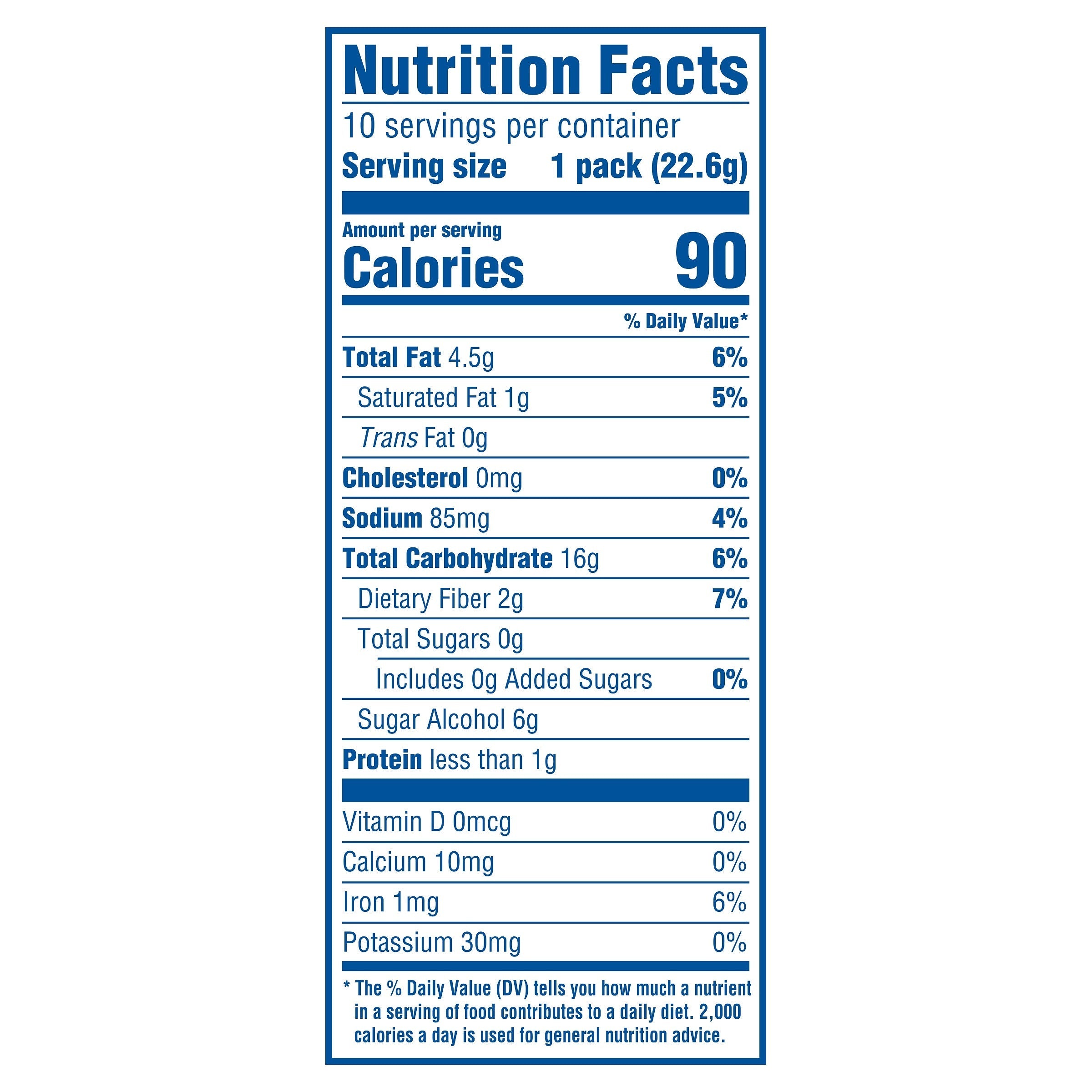 Zero Sugar Chocolate Sandwich Cookies, Snack Packs E7