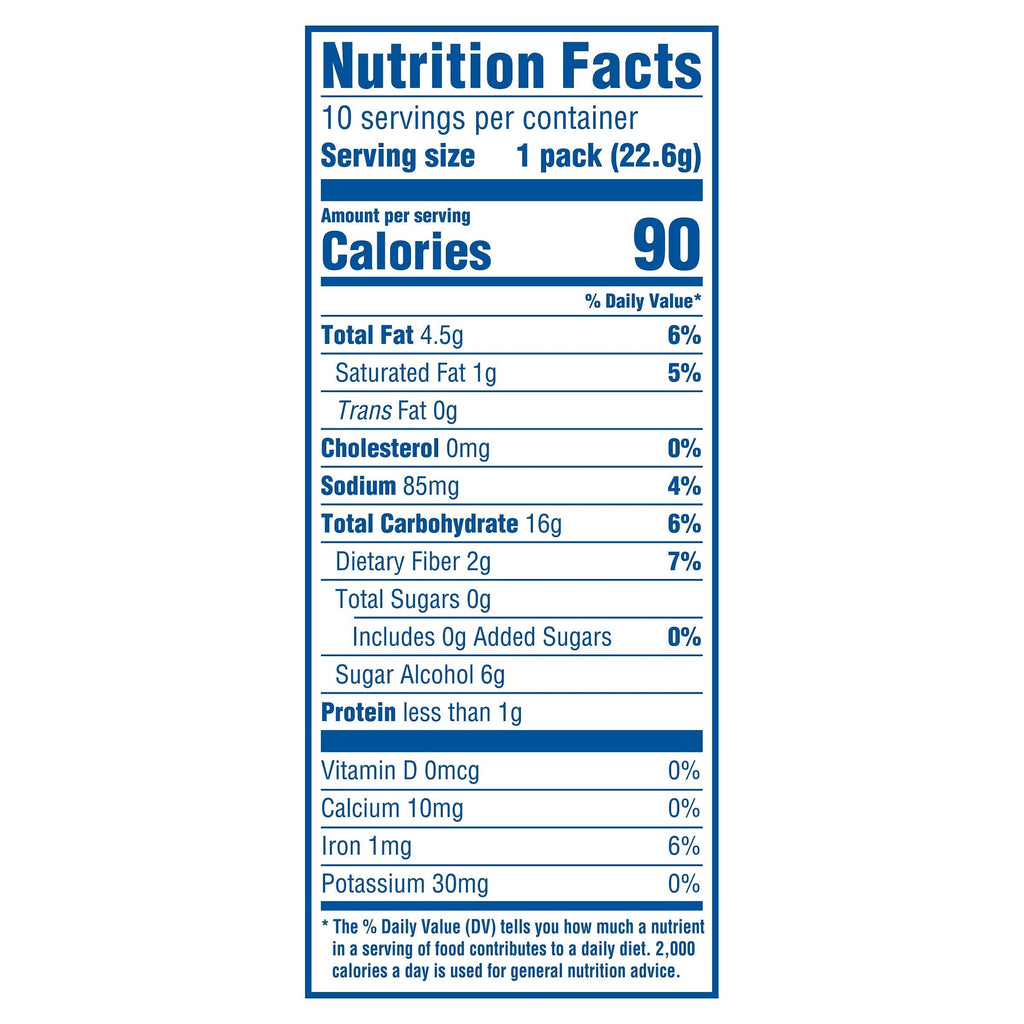Zero Sugar Chocolate Sandwich Cookies, Snack Packs, 2 Pack E3