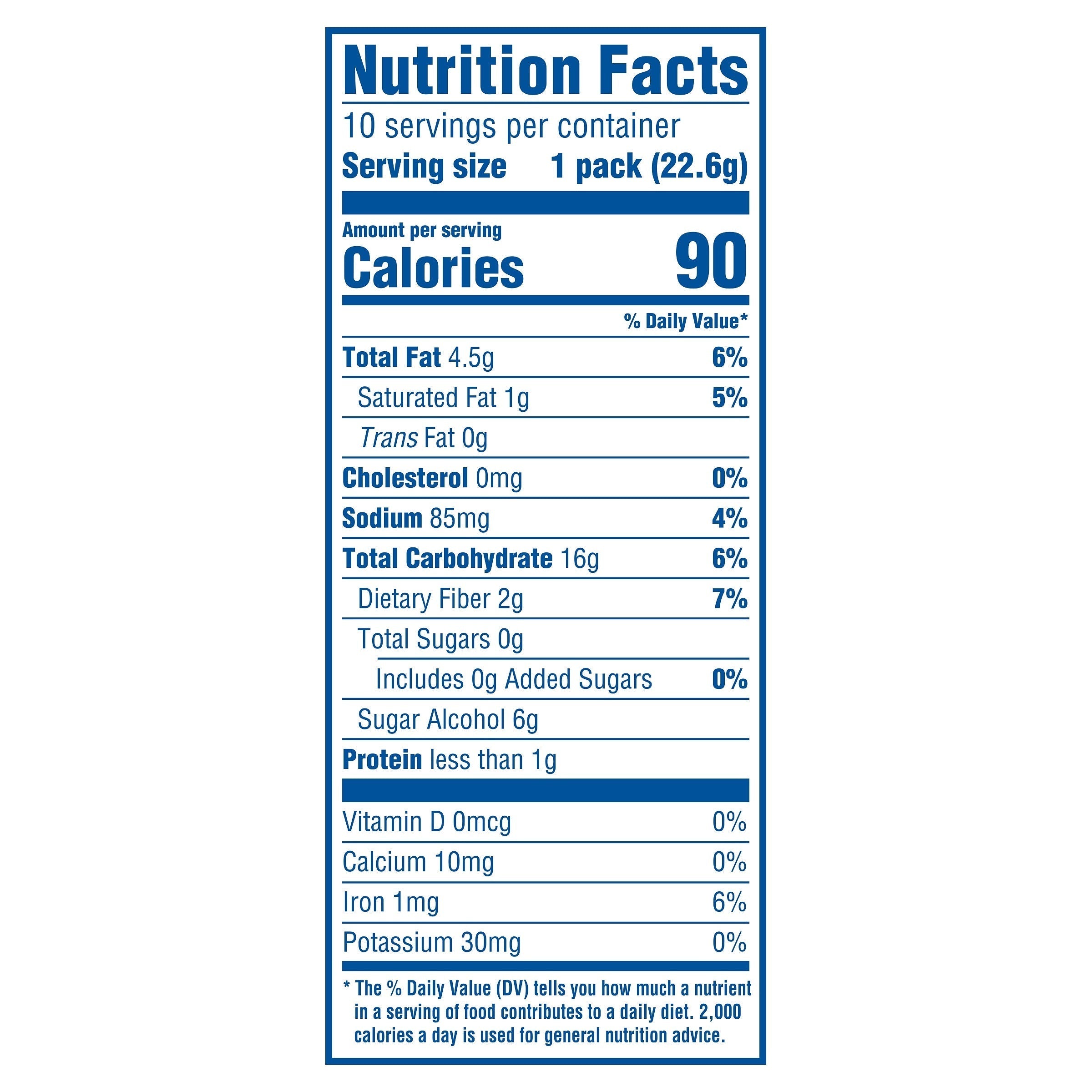 Zero Sugar Chocolate Sandwich Cookies, Snack Packs, 2 Pack E3