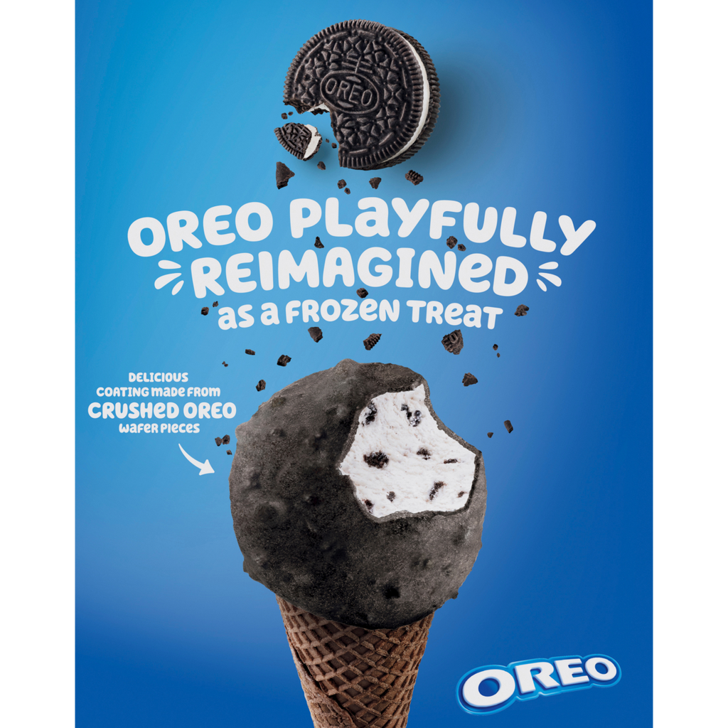 Frozen Dairy Dessert Cones X8