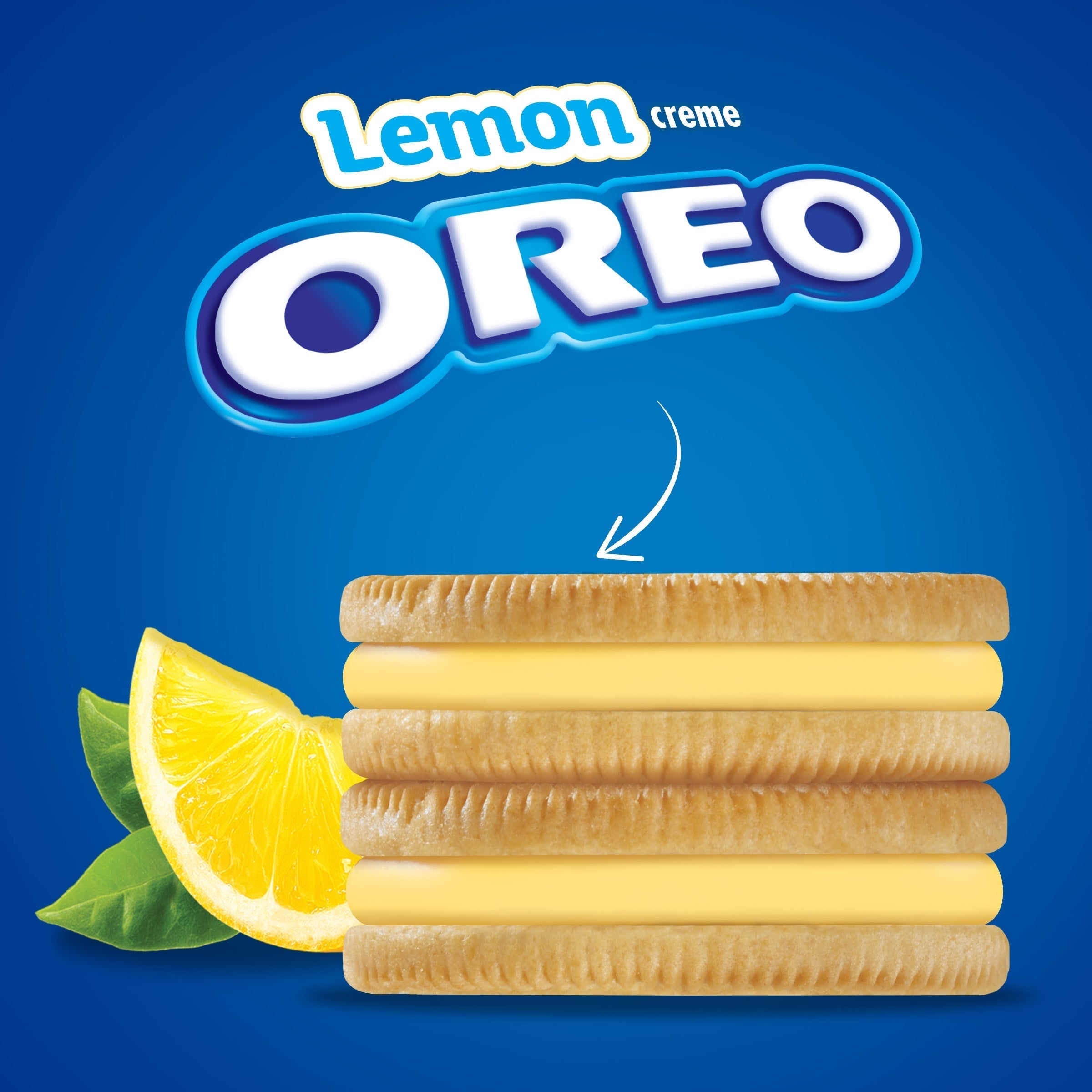 Lemon Creme Sandwich Cookies, Family Size, 2 Pack R4