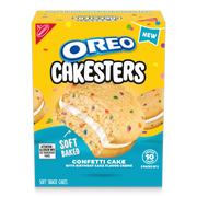 Cakesters Confetti Cake Soft Snack Cakes, Snack Packs N1