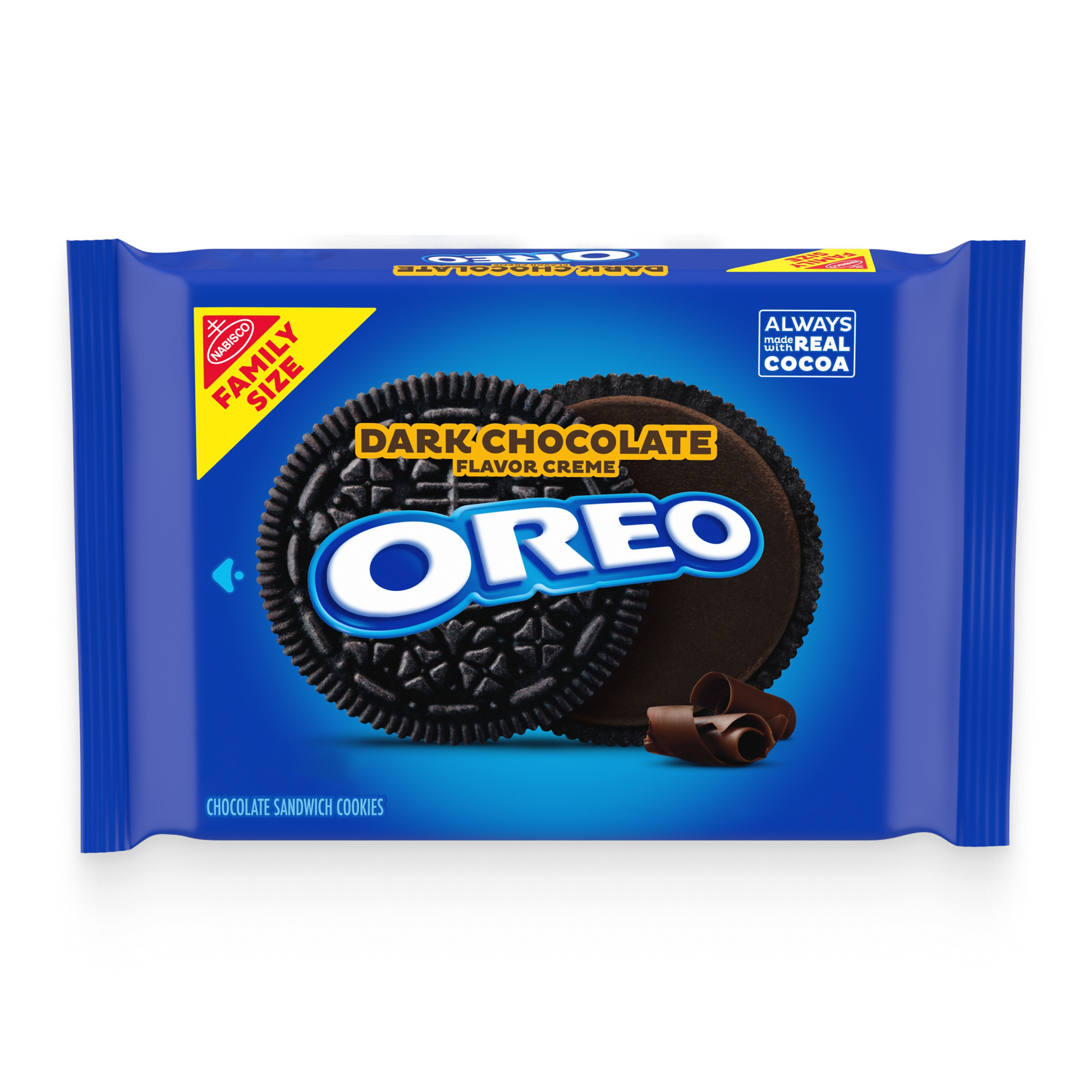 Dark Chocolate Creme Chocolate Sandwich Cookies, Family Size C5