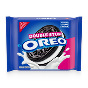 Double Stuf Chocolate Sandwich Cookies, Family Size Y8