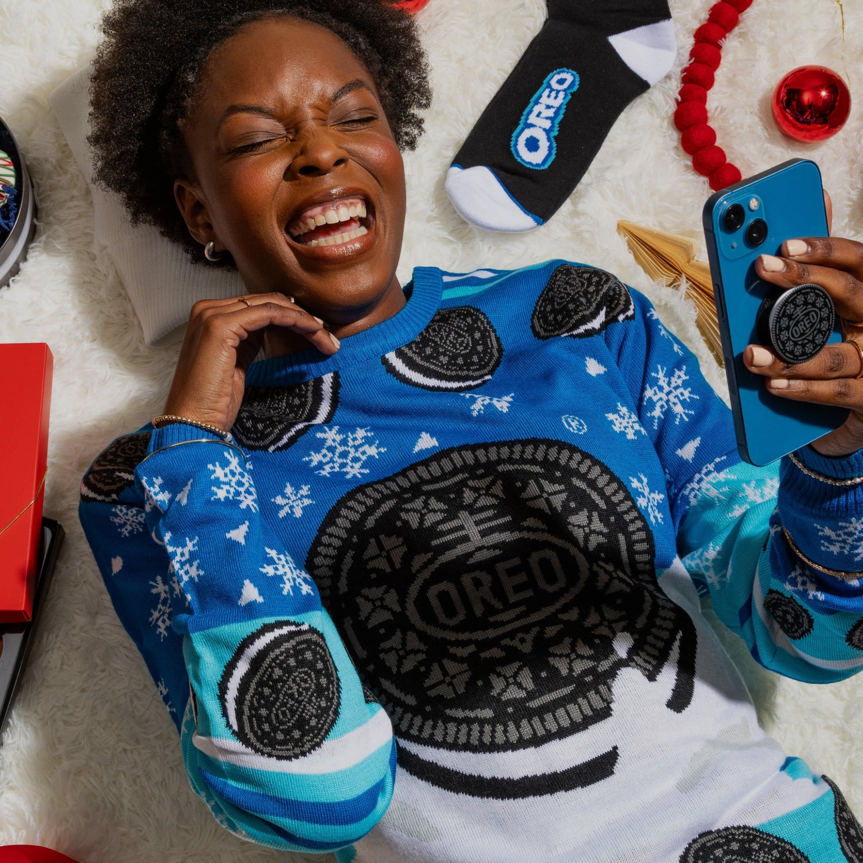 Milk Dunk Ugly Christmas Sweater M0