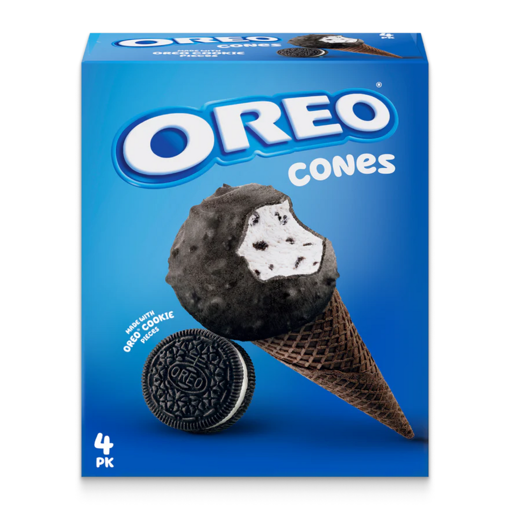 Frozen Dairy Dessert Cones X8