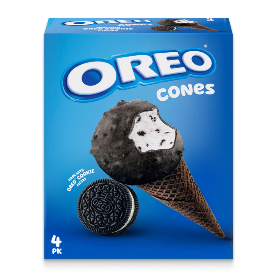 Frozen Dairy Dessert Cones X8