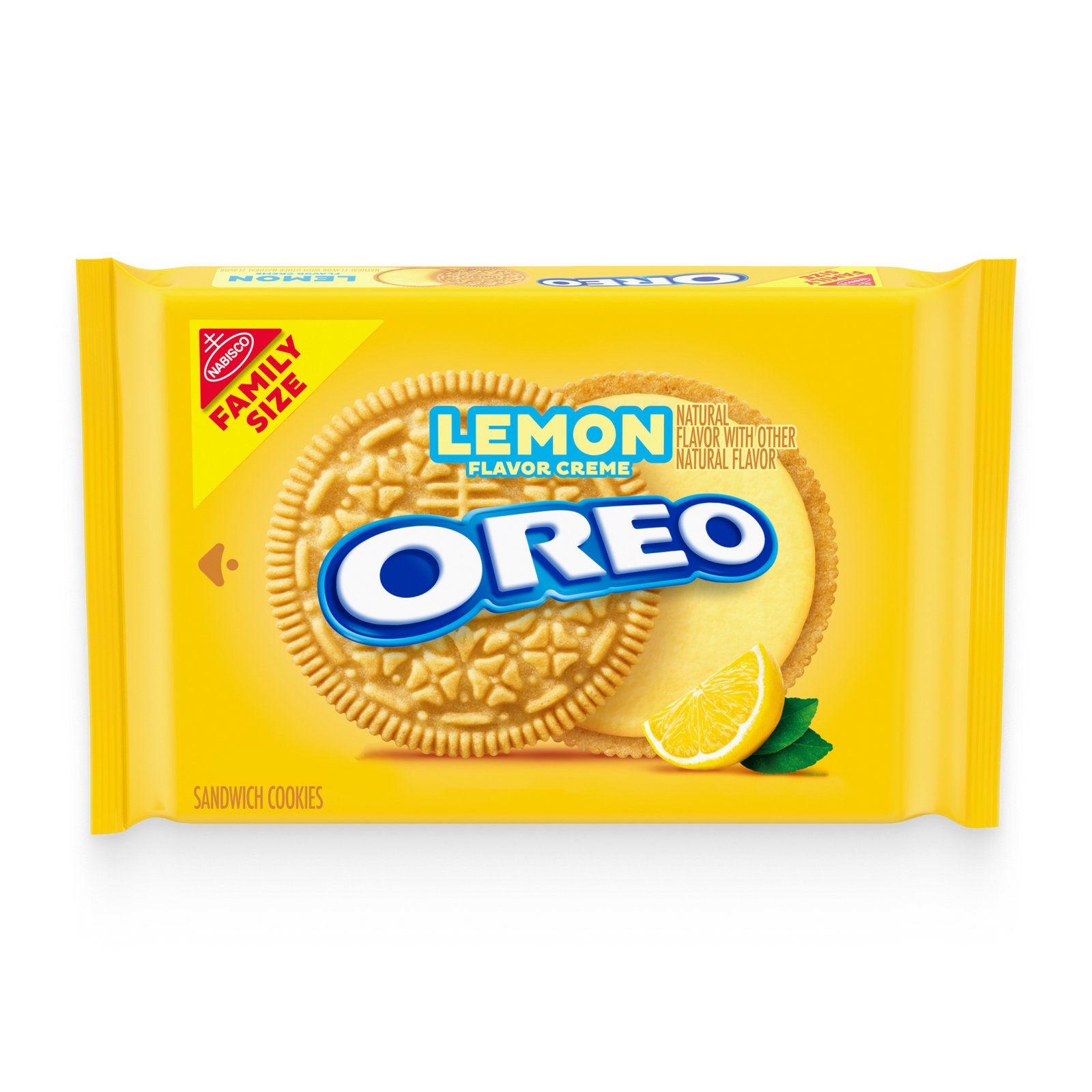 Lemon Creme Sandwich Cookies, Family Size A7