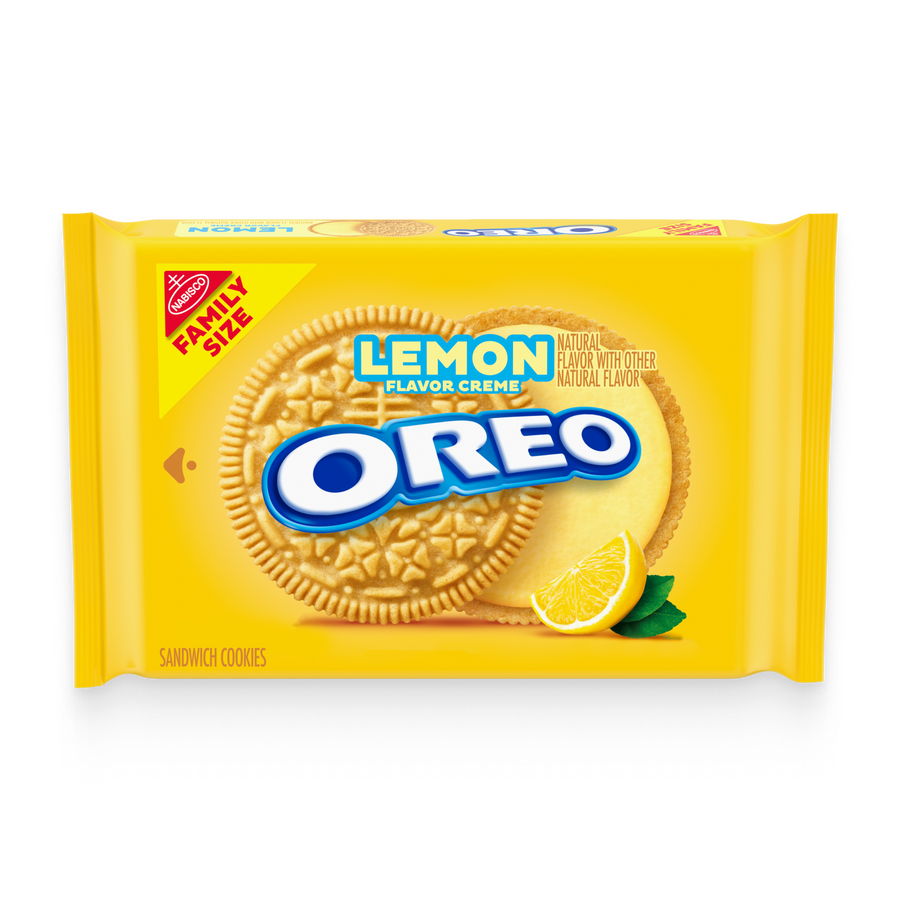 Lemon Creme Sandwich Cookies, Family Size A7
