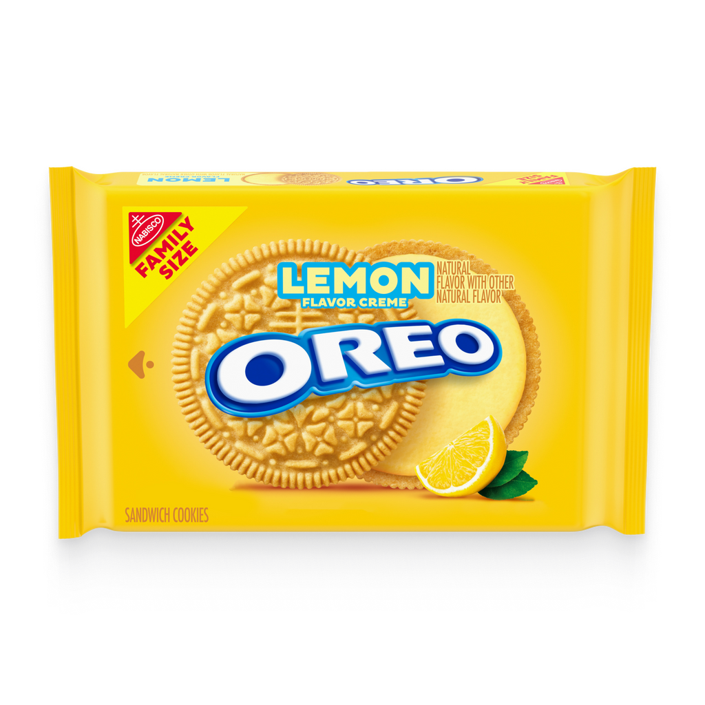 Lemon Creme Sandwich Cookies, Family Size, 2 Pack R4