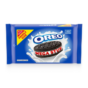 Mega Stuf Chocolate Sandwich Cookies, Family Size, 2 Pack B5