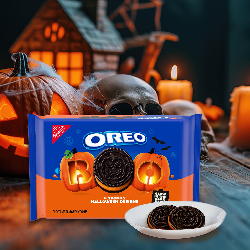 Orange Creme Halloween Cookies, Limited Edition, 2 Pack V4