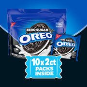 Zero Sugar Chocolate Sandwich Cookies, Snack Packs, 2 Pack E3