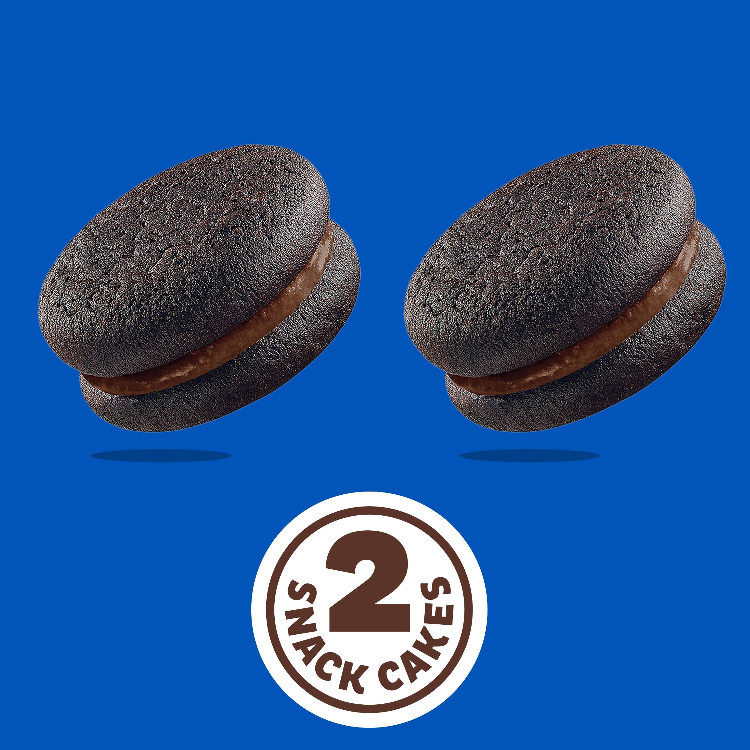 Cakesters Double Chocolate Soft Snack Cakes, Snack Packs F2