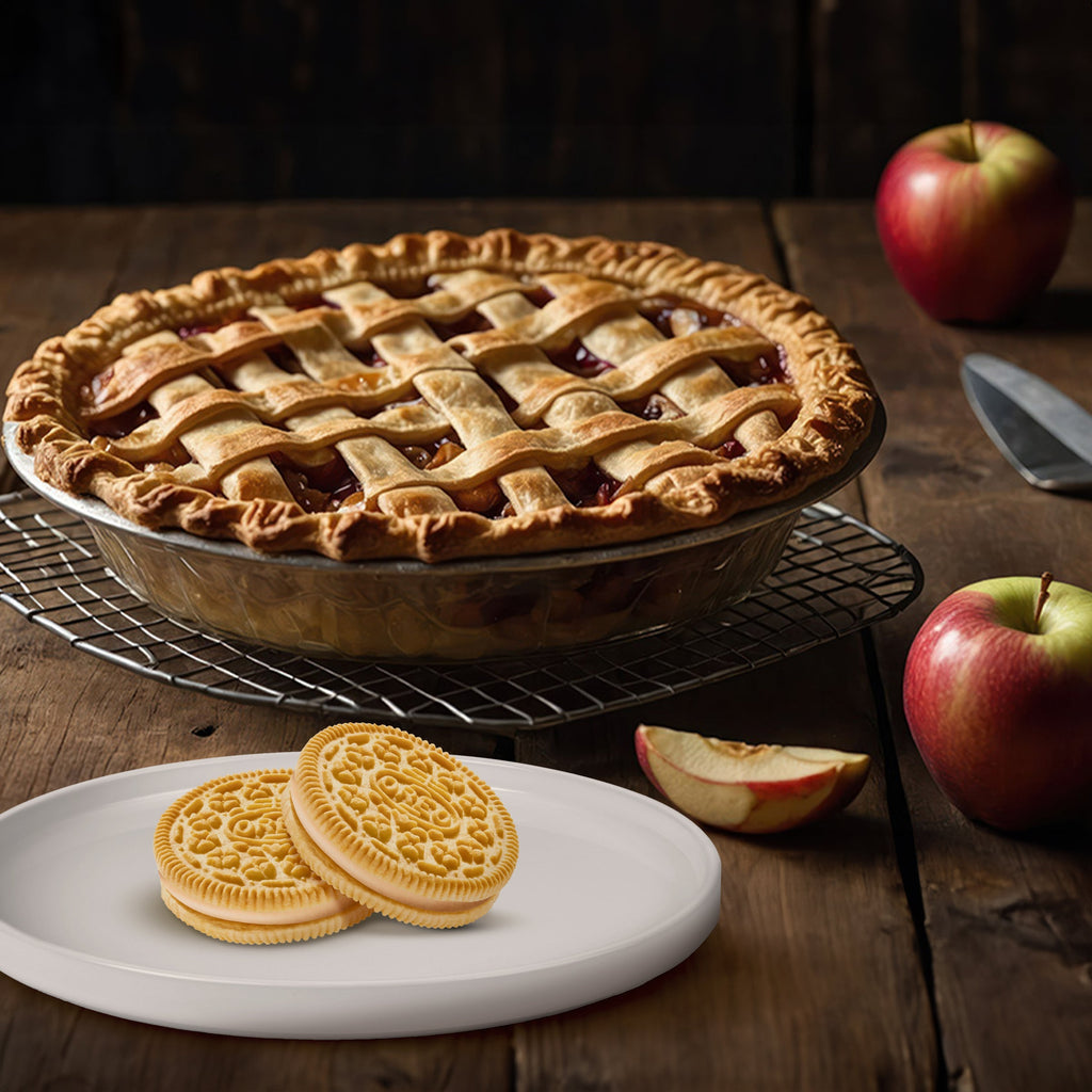 Apple Pie a la Mode Sandwich Cookies, Limited Edition, 2 Pack F3