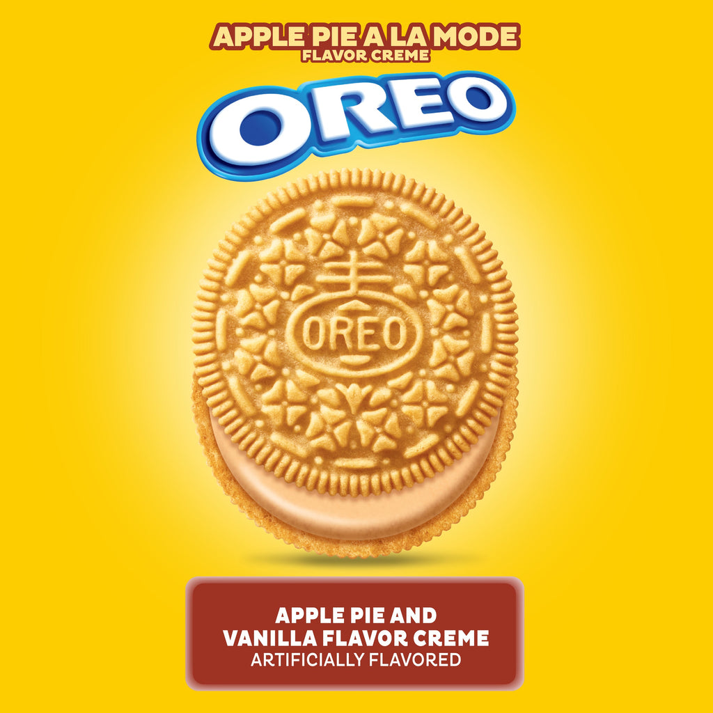 Apple Pie a la Mode Sandwich Cookies, Limited Edition, 2 Pack F3
