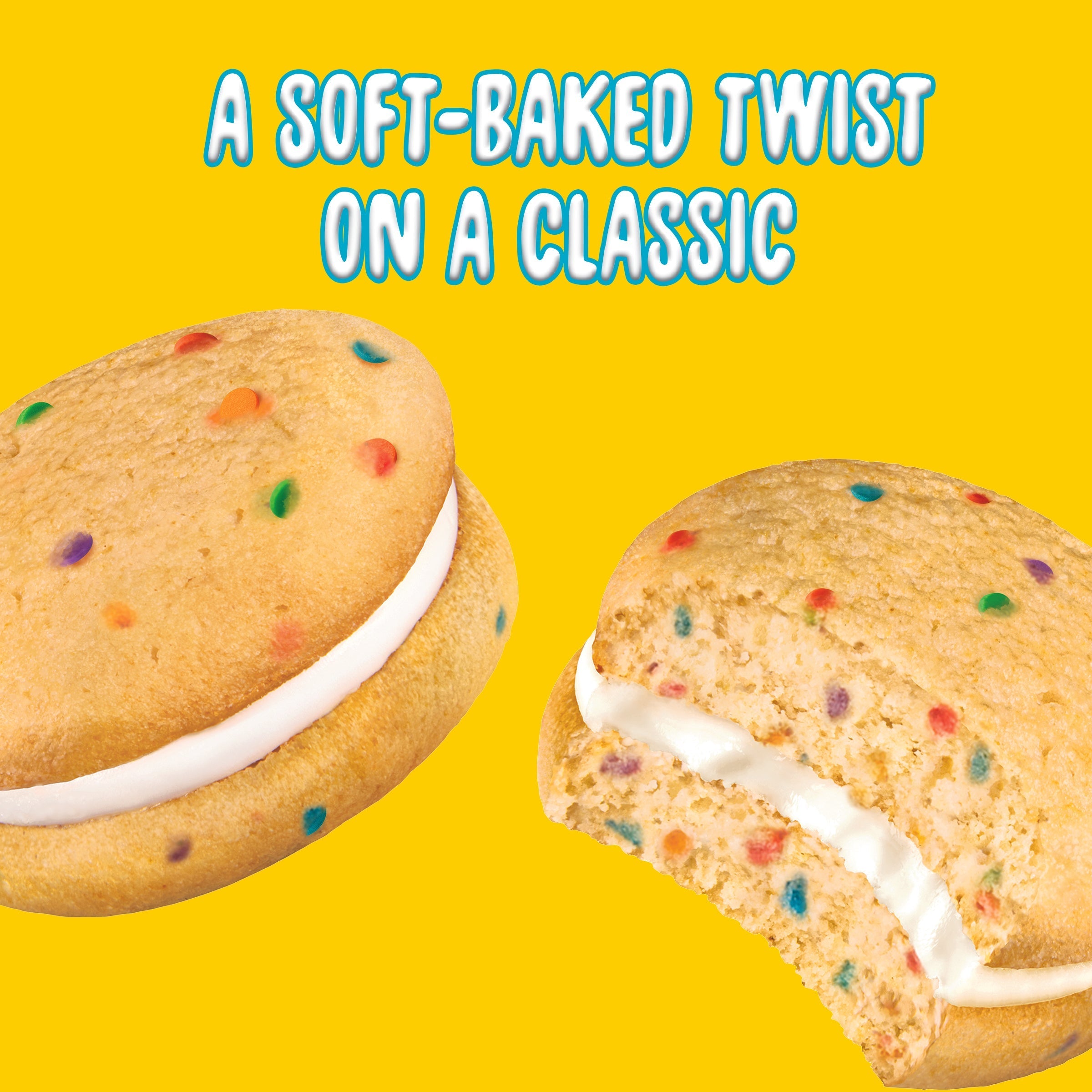 Cakesters Confetti Cake Soft Snack Cakes, Snack Packs, 2 Pack T5