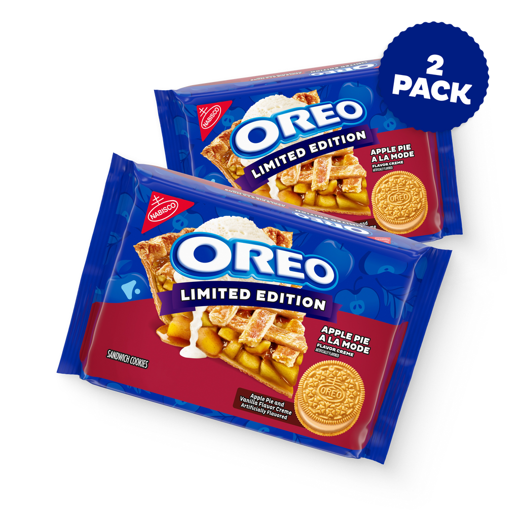 Apple Pie a la Mode Sandwich Cookies, Limited Edition, 2 Pack F3