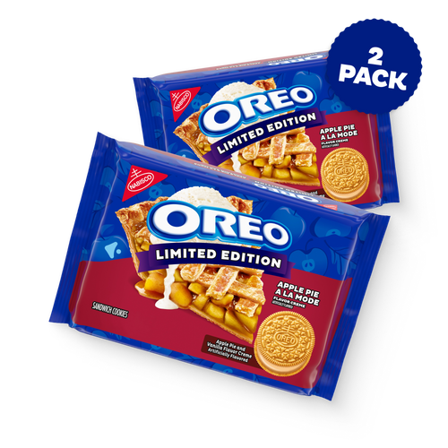 Apple Pie a la Mode Sandwich Cookies, Limited Edition, 2 Pack F3