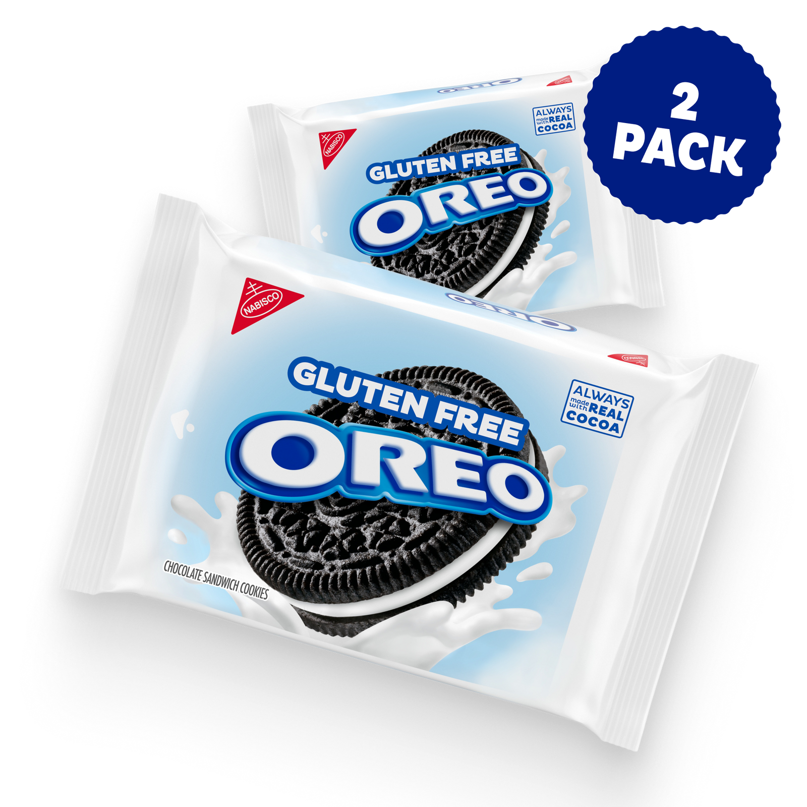 Gluten Free Chocolate Sandwich Cookies, 2 Pack M4