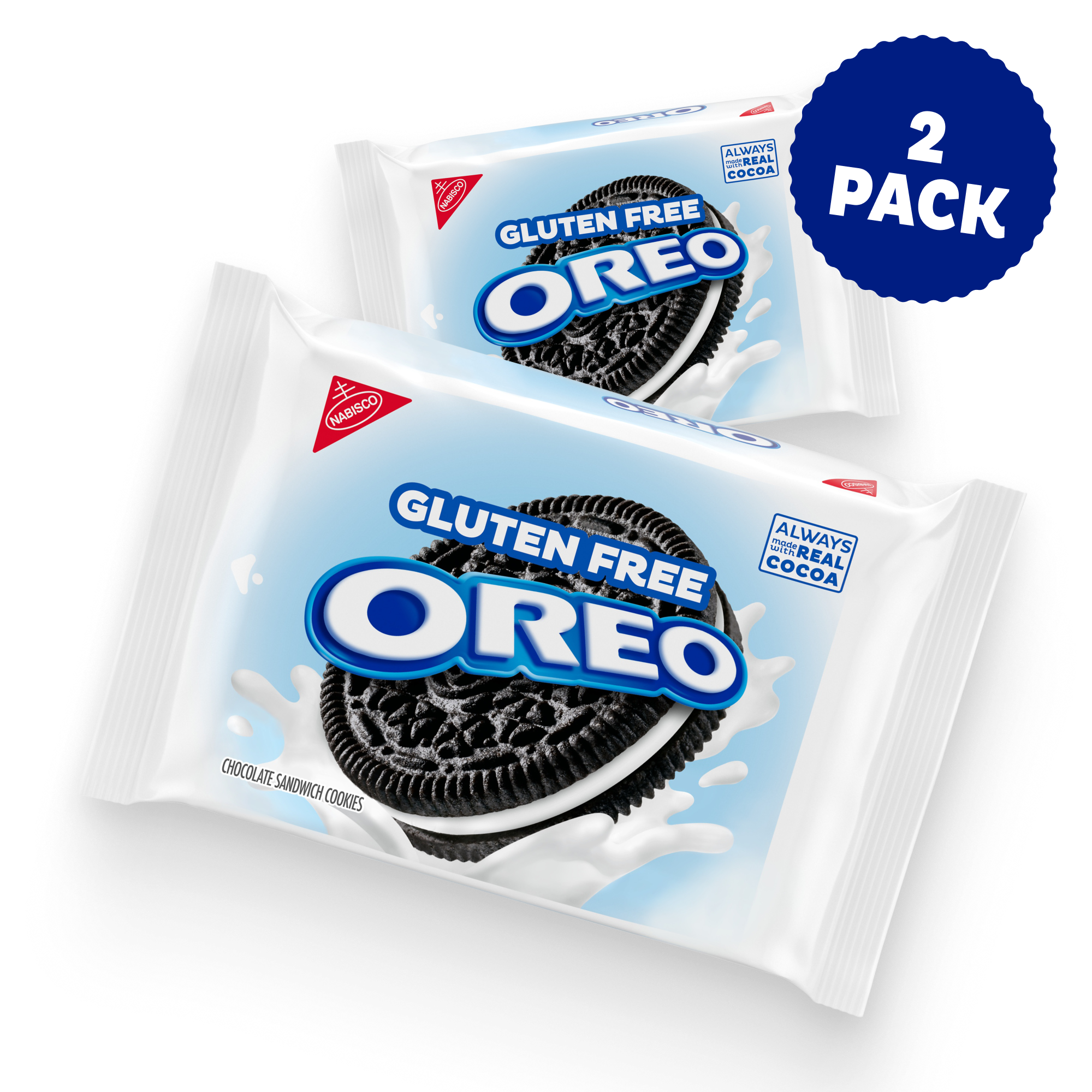 Gluten Free Chocolate Sandwich Cookies, 2 Pack M4