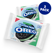 Gluten Free Mint Creme Chocolate Sandwich Cookies, 2 Pack N7