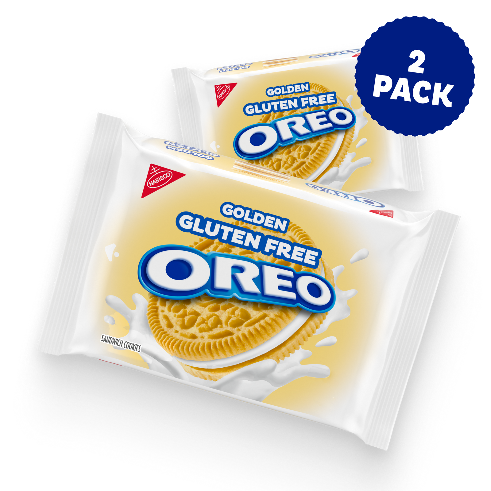 Gluten Free Golden Sandwich Cookies, 2 Pack B7