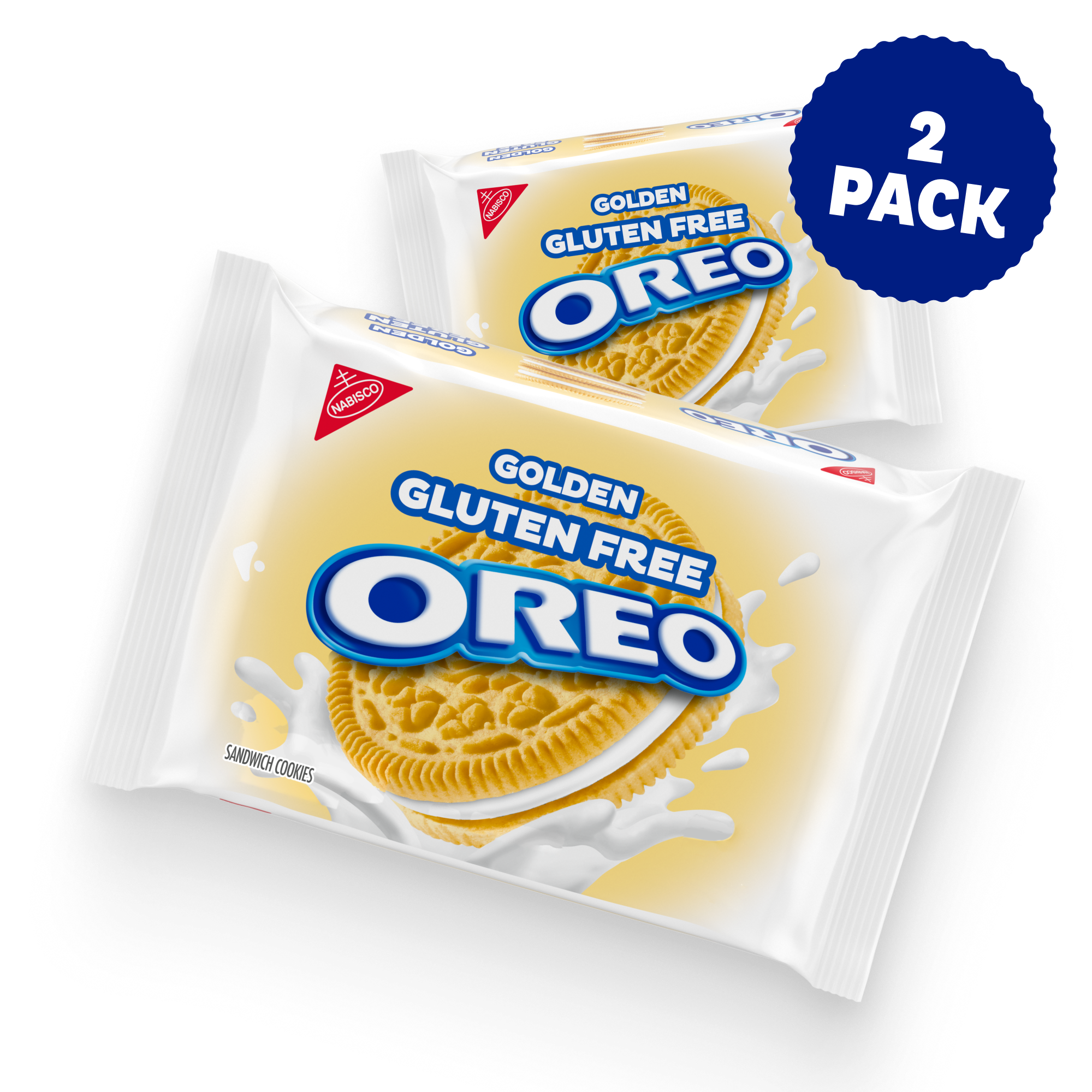 Gluten Free Golden Sandwich Cookies, 2 Pack B7