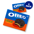Reese's Peanut Buttery Creme Chocolate Sandwich Cookies, 2 Pack X3