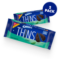 Thins Mint Creme Chocolate Sandwich Cookies, Family Size, 2 Pack K4
