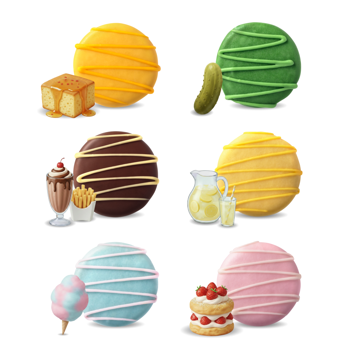 OREOiD Summer Carnival Cookie Tin - 12ct Z6