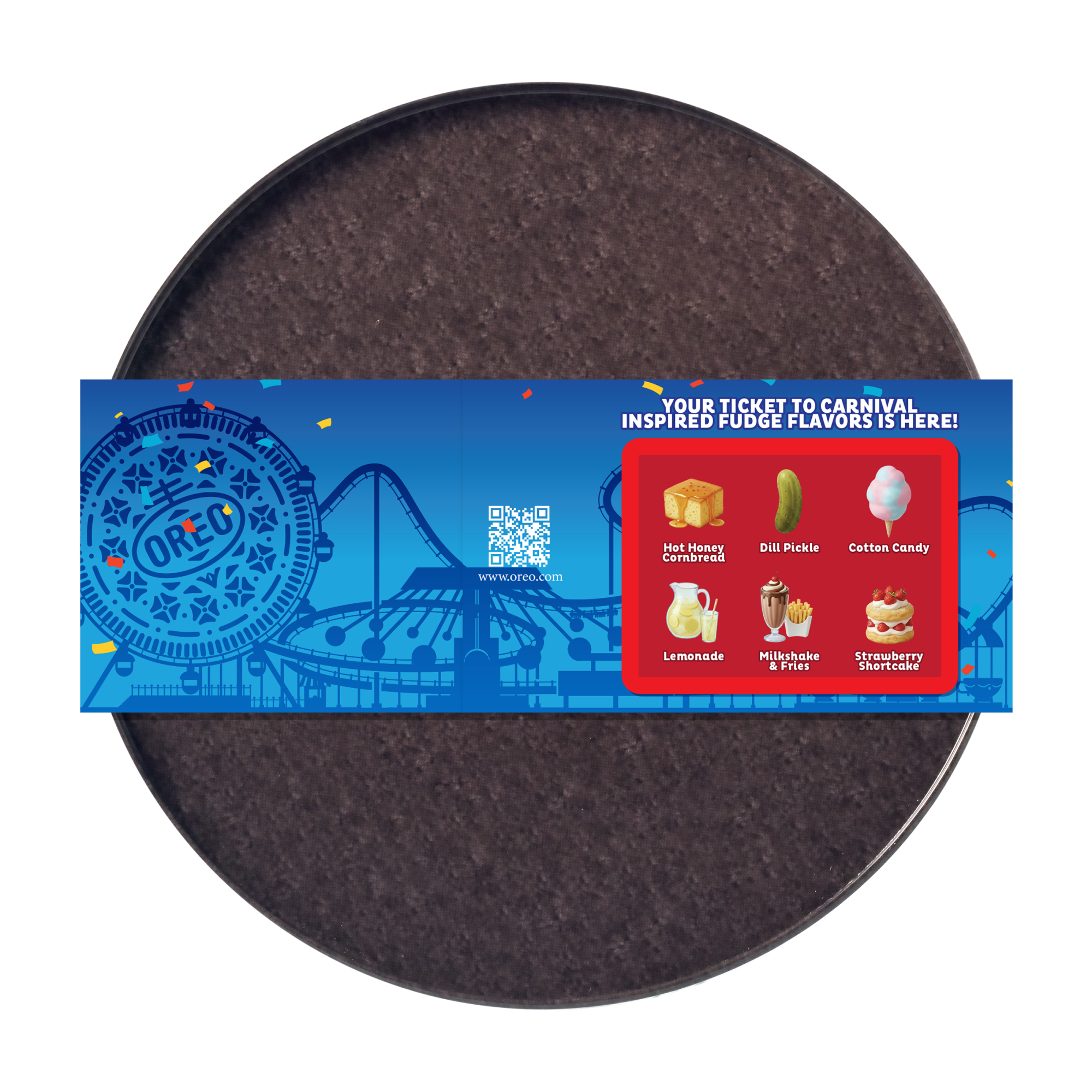 OREOiD Summer Carnival Cookie Tin - 12ct Z6