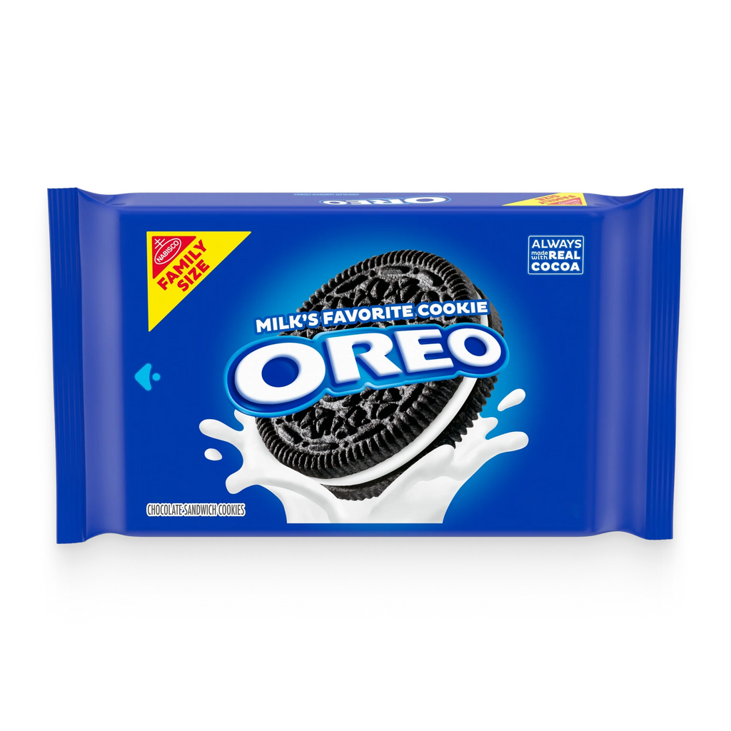Chocolate Sandwich Cookies, Family Size, 2 Pack Q9