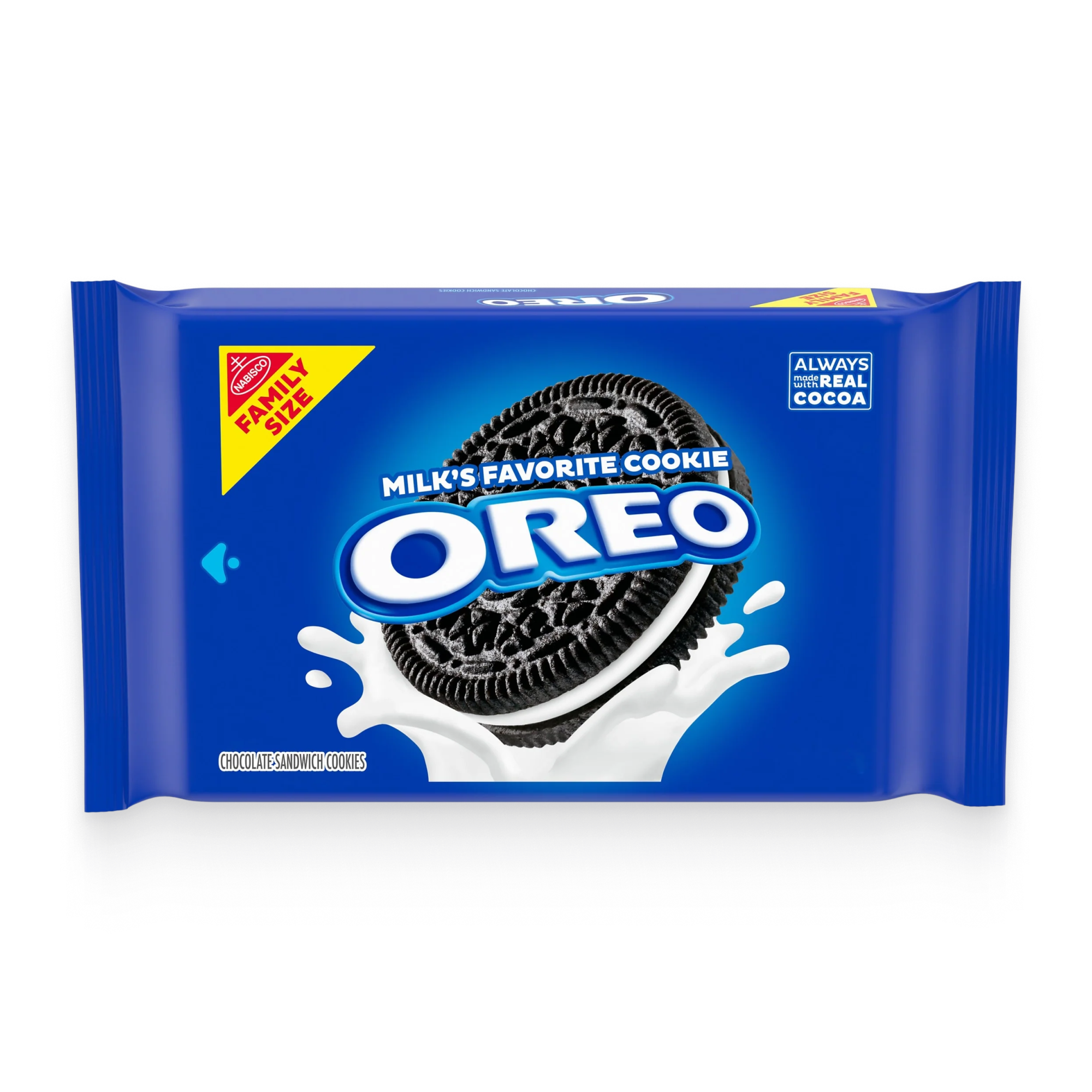 Chocolate Sandwich Cookies, Family Size, 2 Pack Q9