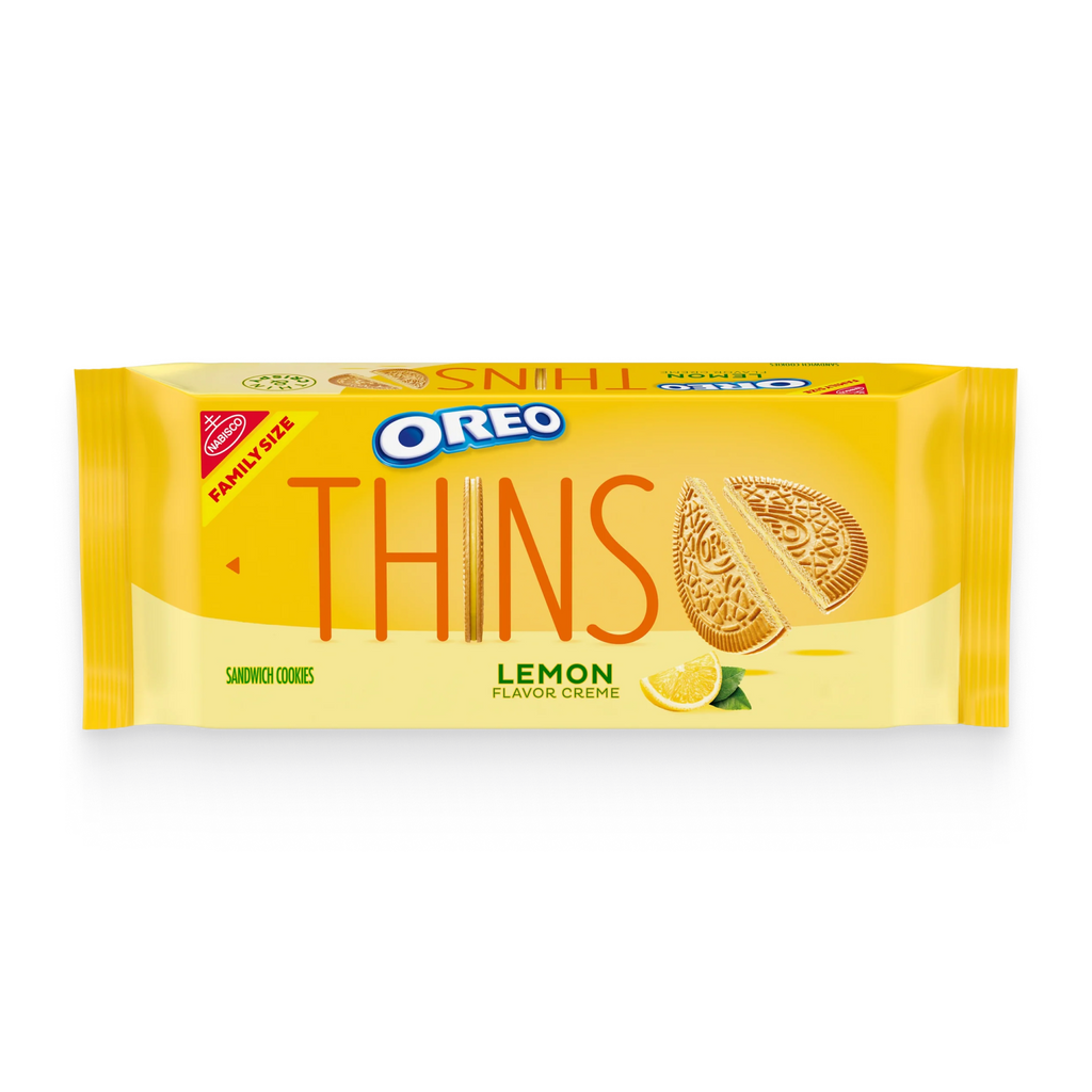 Thins Lemon Creme Sandwich Cookies, Family Size J6