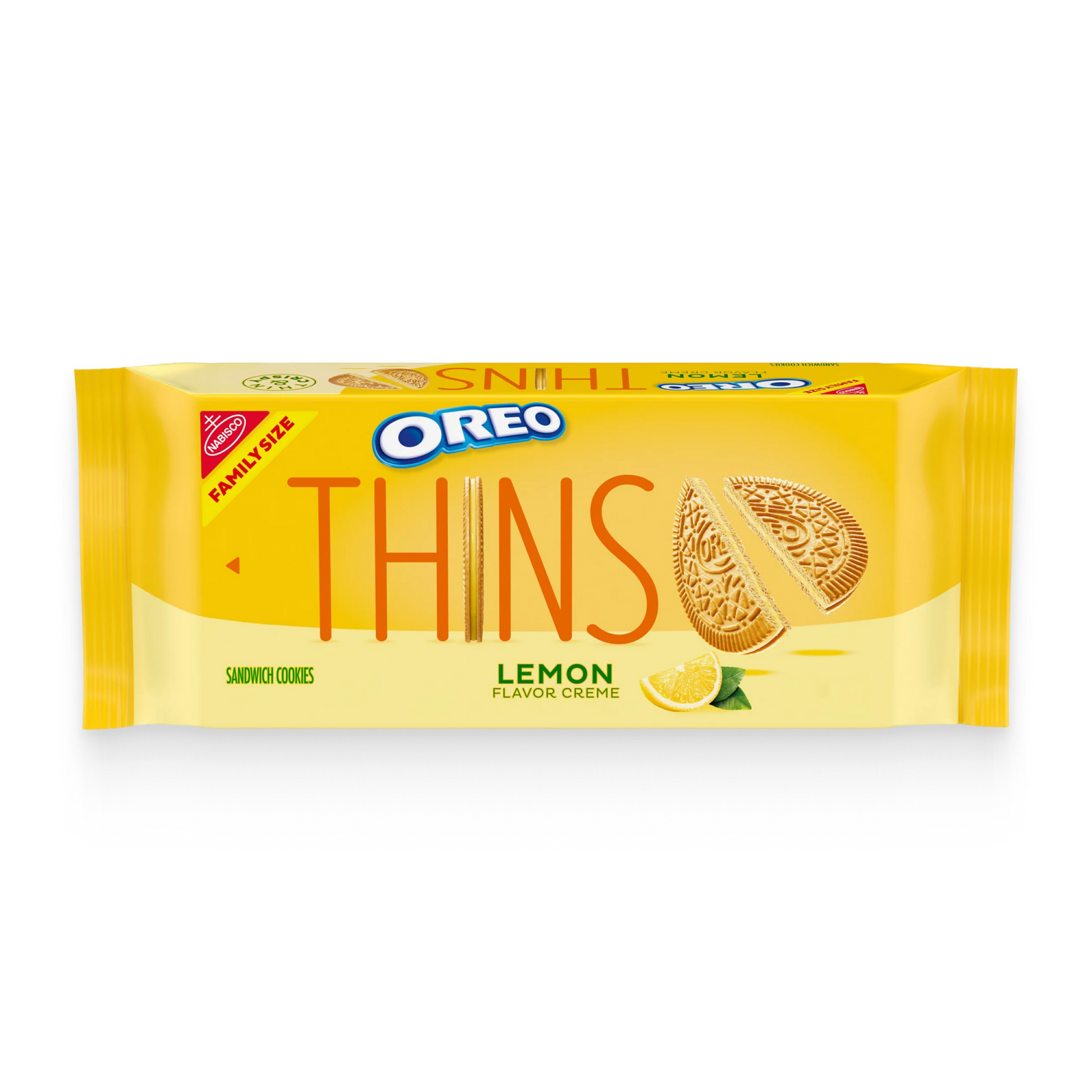 Thins Lemon Creme Sandwich Cookies, Family Size J6