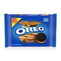 Toffee Crunch Creme With Sugar Crystals Chocolate Sandwich Cookies, Family Size P3