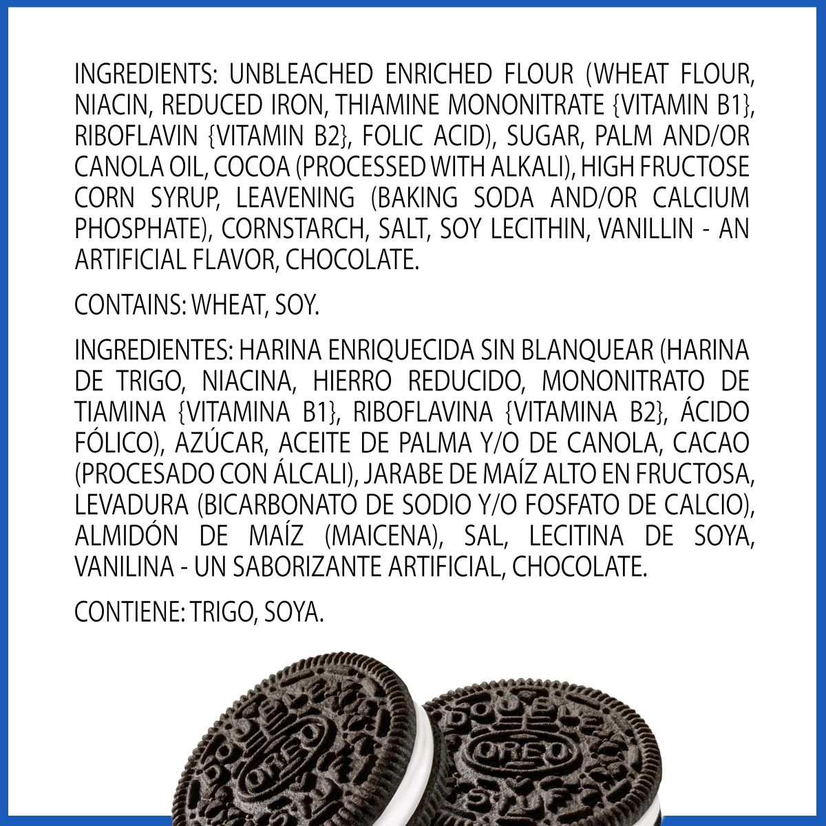 Double Stuf Chocolate Sandwich Cookies, Family Size Y8