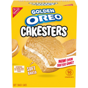 Golden Cakesters Soft Snack Cakes, Snack Packs C5