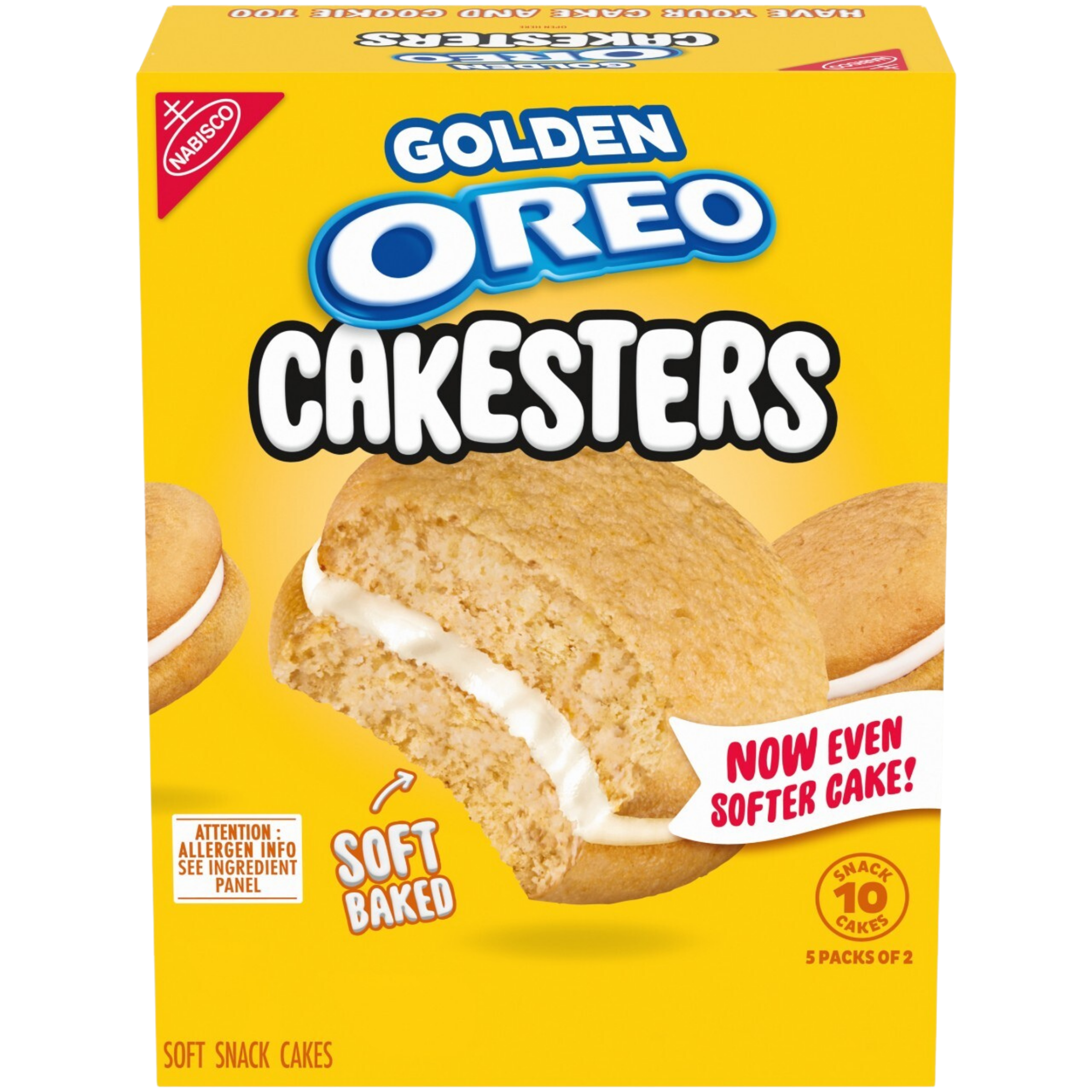 Golden Cakesters Soft Snack Cakes, Snack Packs C5