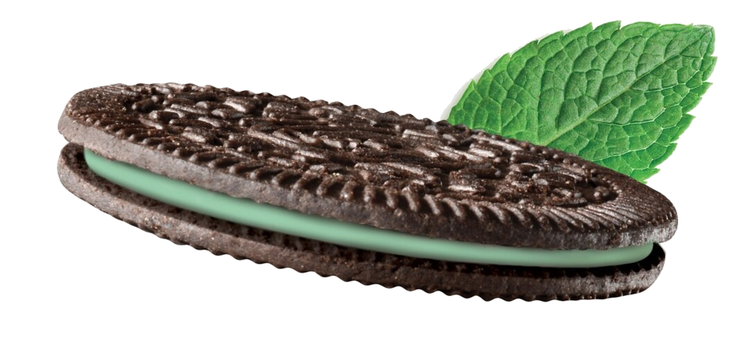Thins Mint Creme Chocolate Sandwich Cookies, Family Size, 2 Pack K4